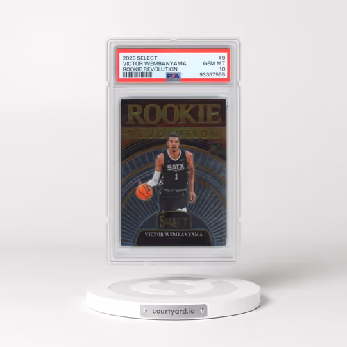2023 Panini Select Rookie Revolution #9 Victor Wembanyama (PSA 10 GEM MINT)