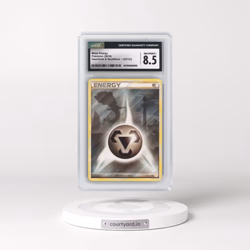 2010 HeartGold & SoulSilver #122/123 Metal Energy (CGC 8.5 NM-MT+)