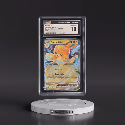 2023 Obsidian Flames - OBF EN #073/197 Pawmot ex - Holo (CGC 10 GEM MINT)