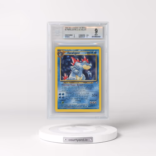 2000 Neo Genesis #4 Feraligatr - Holo (BGS 9 MINT)