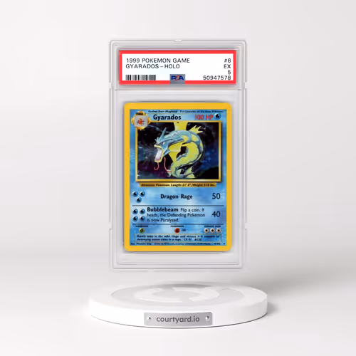 1999 Pokémon Game #6 Gyarados - Holo (PSA 5 EX)