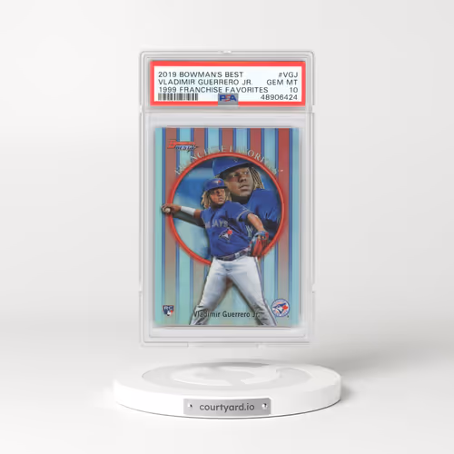2019 Bowman's Best 1999 Franchise Favorites #VGJ Vladimir Guerrero Jr. (PSA 10 GEM MINT)