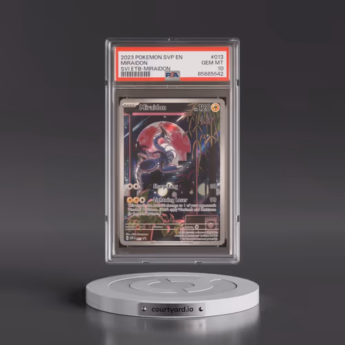 2023 Pokémon Svp EN-SV Black Star Promo #013 Miraidon - Scarlet & Violet Elite Trainer Box-Miraidon