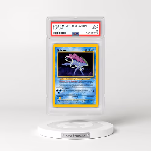 2001 Pokémon Neo Revelation #27 Suicune (PSA 9 MINT)