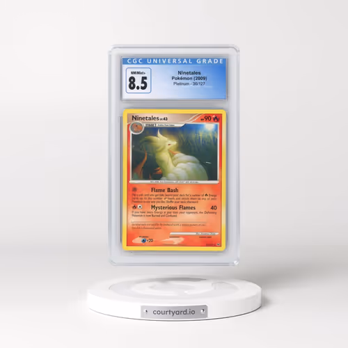 2009 Platinum #36/127 Ninetales (CGC 8.5 NM-MT+)