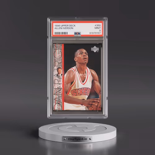 1996 Upper Deck #350 Allen Iverson (PSA 9 MINT)