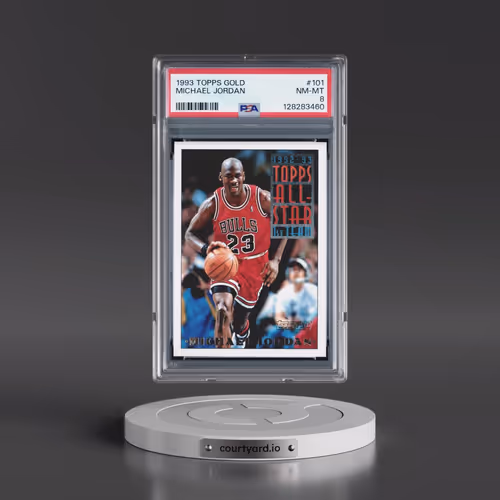 1993 Topps Gold #101 Michael Jordan (PSA 8 NM-MT)
