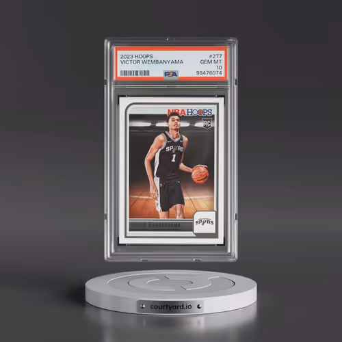 2023 Panini NBA Hoops #277 Victor Wembanyama (PSA 10 GEM MINT)