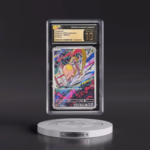 2023 Pokémon Sv1v-Violet EX #080 Toedscool - Art Rare (CGC 10 PRISTINE)