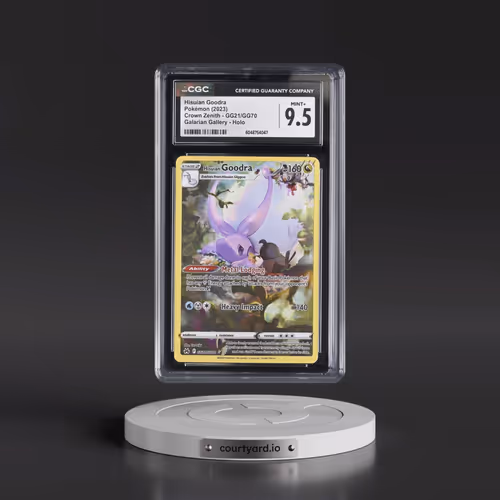 2023 Crown Zenith #GG21/GG70 Hisuian Goodra - Galarian Gallery Holo (CGC 9.5 MINT+)