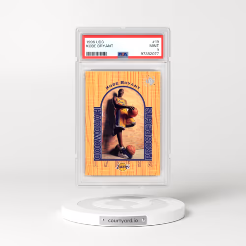 1996 UD3 #19 Kobe Bryant (PSA 9 MINT)