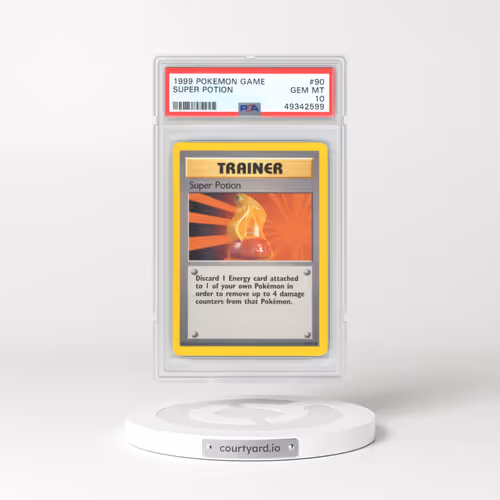 1999 Base Set #90 Super Potion (PSA 10 GEM MINT)