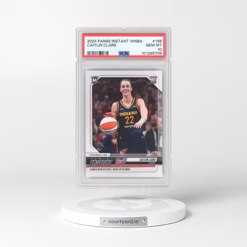 2024 Panini Instant WNBA #198 Caitlin Clark (PSA 10 GEM MINT)