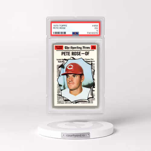 1970 Topps #458 Pete Rose (PSA 5 EX)