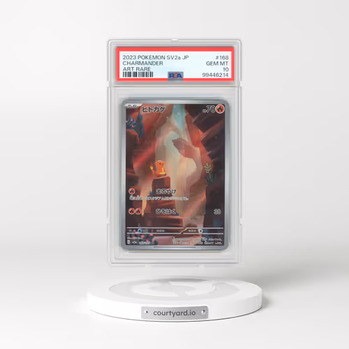2023 Pokémon Sv2a-Pokemon 151 #168 Charmander - Art Rare (PSA 10 GEM MINT)