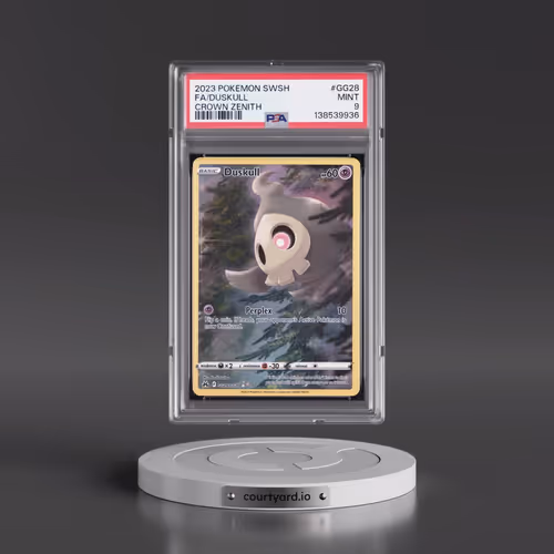 2023 Pokémon Sword and Shield Crown Zenith #GG28 Duskull - Full Art (PSA 9 MINT)