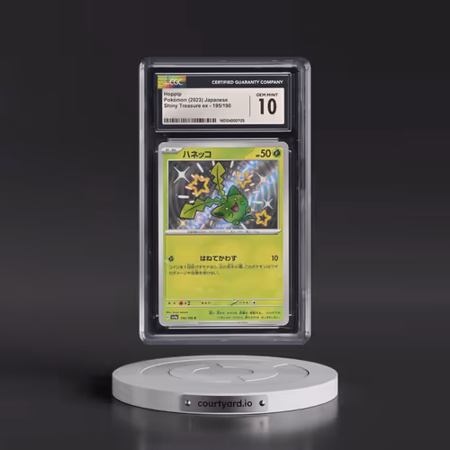 2023 Shiny Treasure ex #195/190 Hoppip - Shiny Rare Holo (CGC 10 GEM MINT)