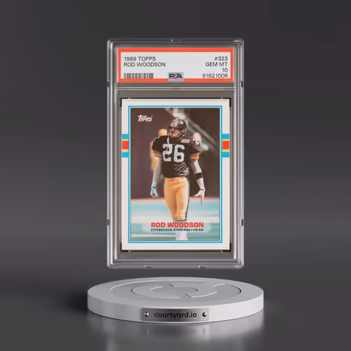 1989 Topps #323 Rod Woodson (PSA 10 GEM MINT)