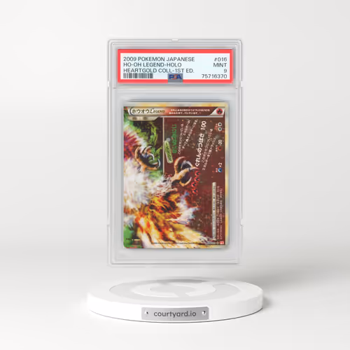 2009 Pokémon Heartgold Collection #016 HO-Oh Legend - 1st Edition Holo (PSA 9 MINT)