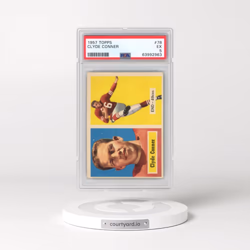 1957 Topps #78 Clyde Conner (PSA 5 EX)