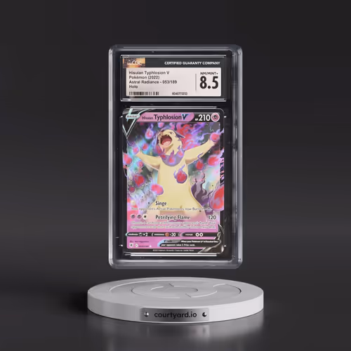 2022 Astral Radiance #053/189 Hisuian Typhlosion V - Holo (CGC 8.5 NM-MT+)
