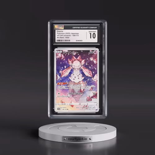 2022 VSTAR Universe #186/172 Diancie - Art Rare Holo (CGC 10 GEM MINT)