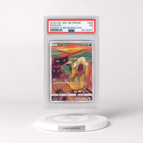 2018 Pokémon SM Promo #286 Psyduck - Munch: A Retrospective (PSA 7 NM)