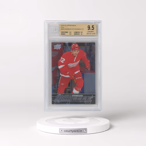 2015 Upper Deck Silver Foil #458 Andreas Athanasiou YG (BGS 9.5 GEM MINT)