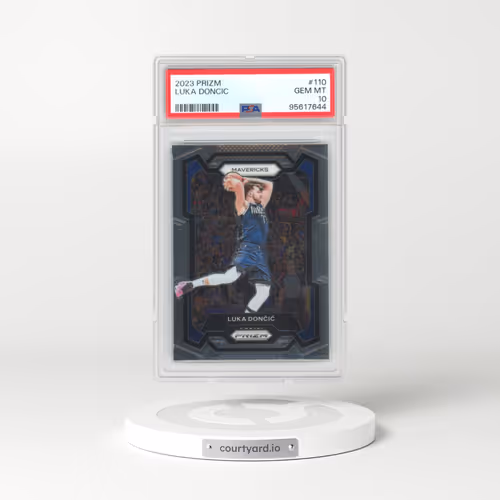 2023 Panini Prizm #110 Luka Doncic (PSA 10 GEM MINT)