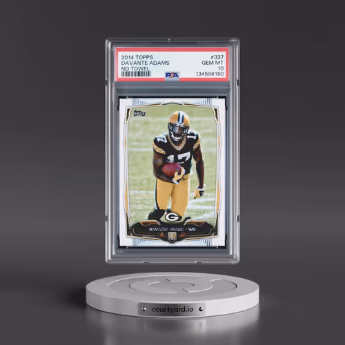 2014 Topps #337 Davante Adams - No Towel (PSA 10 GEM MINT)