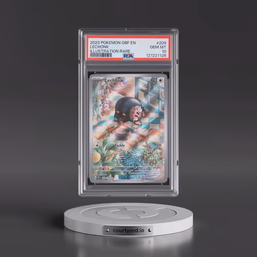 2023 Pokémon Obf EN-Obsidian Flames #209 Lechonk - Illustration Rare (PSA 10 GEM MINT)
