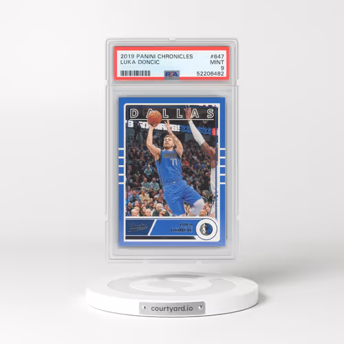 2019 Panini Chronicles #647 Luka Doncic (PSA 9 MINT)