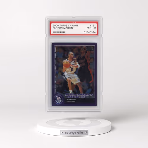 2000 Topps Chrome #151 Kenyon Martin (PSA 9 MINT)