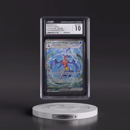 2023 Paradox Rift - PAR EN #245/182 Garchomp ex - Special Illustration Rare (Holo) (CGC 10 GEM MINT)