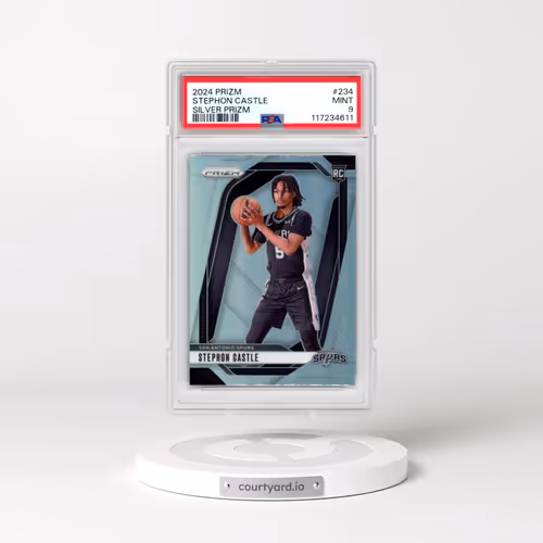 2024 Panini Prizm #234 Stephon Castle - Silver Prizm (PSA 9 MINT)