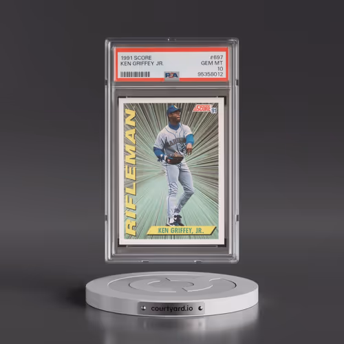 1991 Score #697 Ken Griffey Jr (PSA 10 GEM MINT)