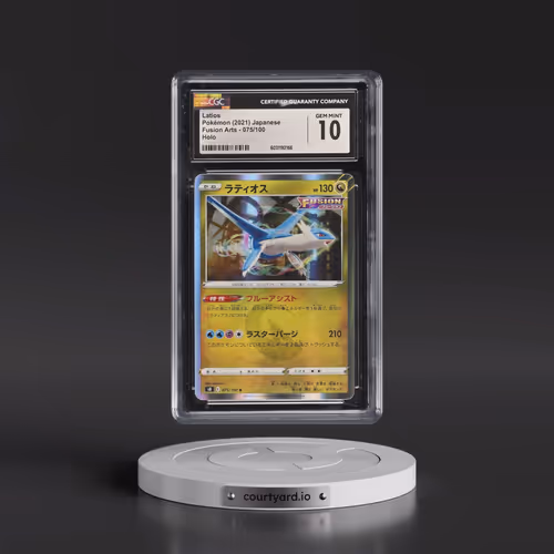 2021 Fusion Arts #075/100 Latios - Holo (CGC 10 GEM MINT)
