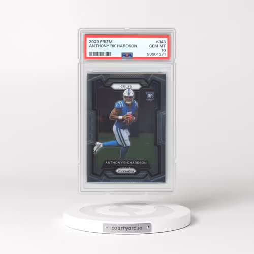 2023 Panini Prizm #343 Anthony Richardson (PSA 10 GEM MINT)