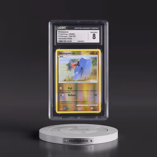 2009 Platinum #84/127 Nosepass - Reverse Holo (CGC 8 NM-MT)