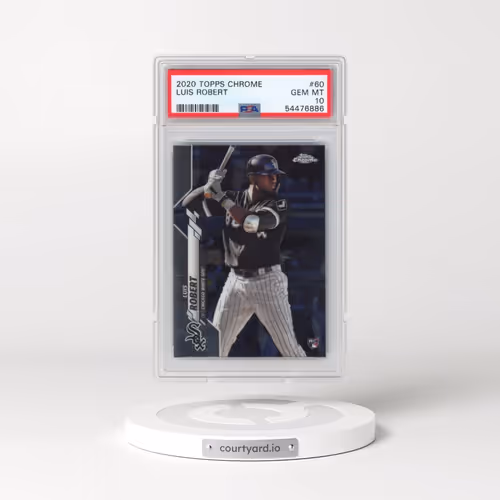 2020 Topps Chrome #60 Luis Robert (PSA 10 GEM MINT)