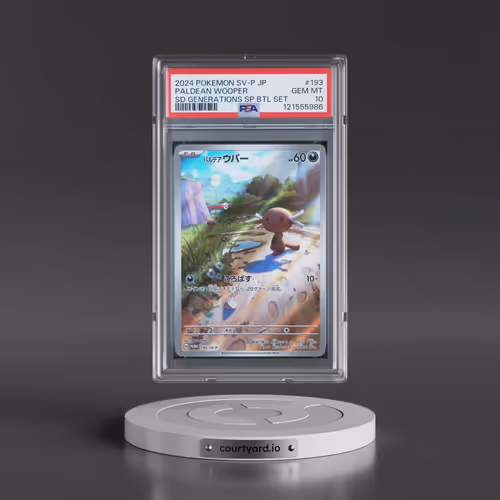 2024 Pokémon SV-P Promo #193 Paldean Wooper - Start Deck Generations Special Battle Set (PSA 10 GEM
