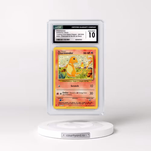 2023 Trading Card Game Classic - CLV, CLC, CLB #001/034 Charmander - Charizard & Ho-Oh ex Deck -