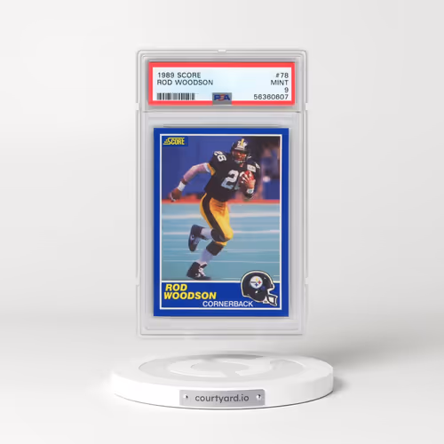 1989 Score #78 Rod Woodson (PSA 9 MINT)