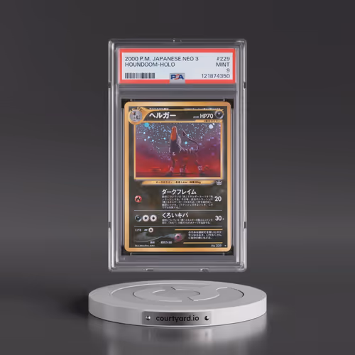 2000 Pokémon Neo 3 #229 Houndoom - Holo (PSA 9 MINT)