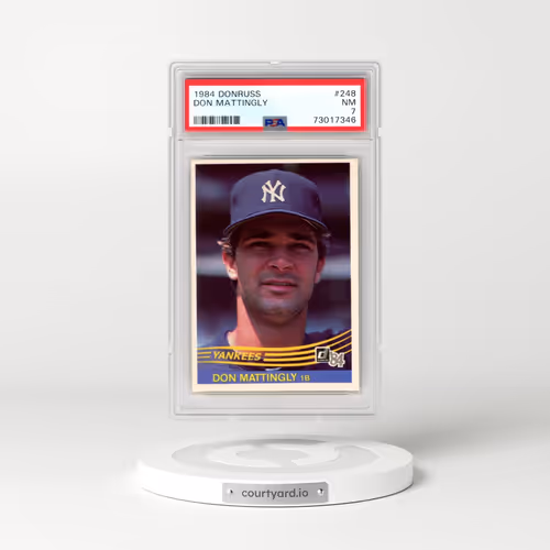 1984 Donruss #248 Don Mattingly (PSA 7 NM)