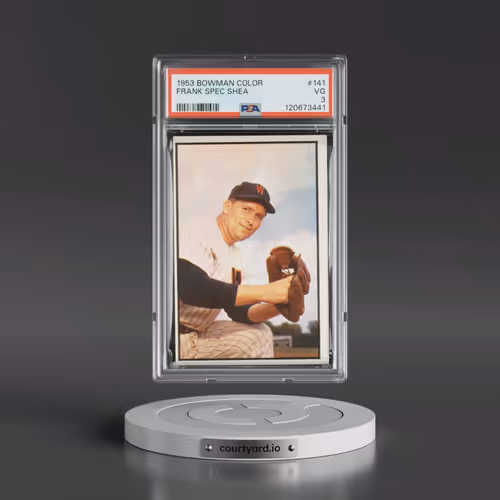 1953 Bowman Color #141 Frank Spec Shea (PSA 3 VG)