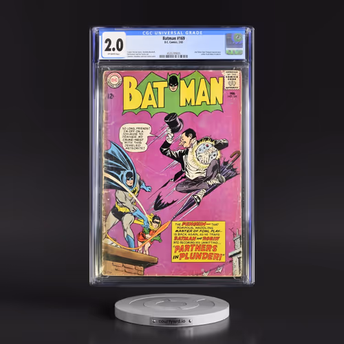 Batman #169 CGC 2.0 Off-white Pages (DC Comics, 2/65)