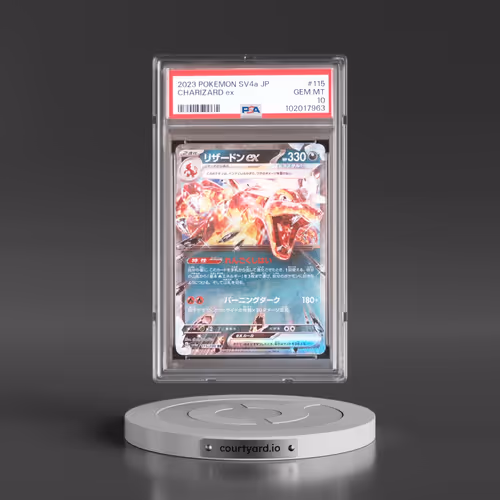 2023 Pokémon Sv4a-Shiny Treasure EX #115 Charizard EX - Holo (PSA 10 GEM MINT)