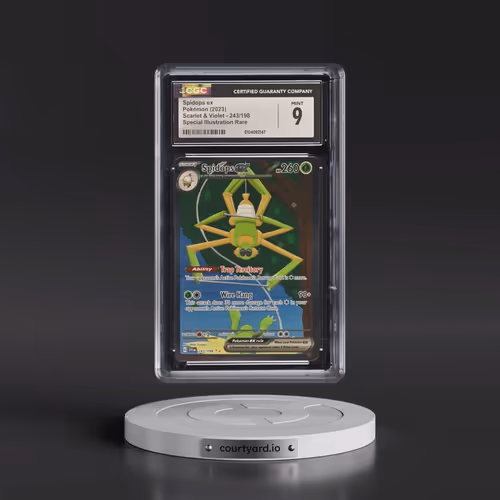 2023 Scarlet & Violet #243/198 Spidops ex - Special Illustration Rare (Holo) (CGC 9 MINT)