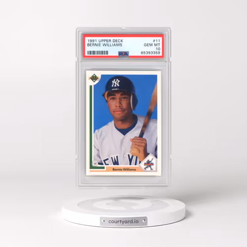 1991 Upper Deck #11 Bernie Williams (PSA 10 GEM MINT)